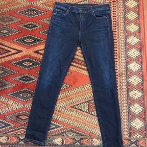 SOLD COH Rocket High Rise Drk Blue Jeans